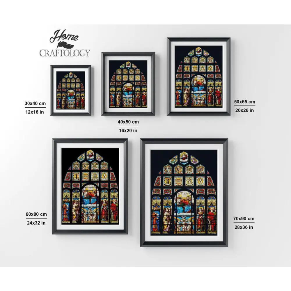Mary Crowned in Heaven by Jesus - Premium Diamond Painting Kit - Diamond Painting Kit