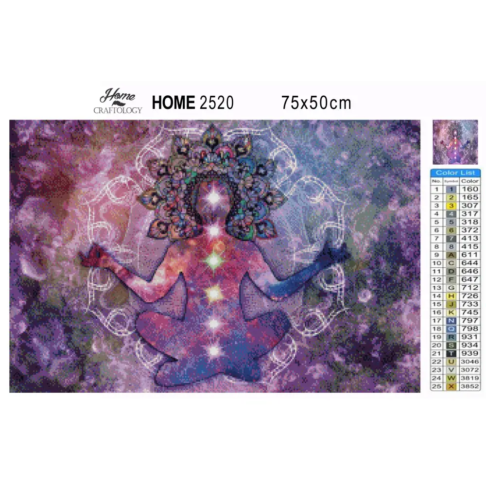 Meditation - Premium Diamond Painting Kit - Diamond Painting Kit