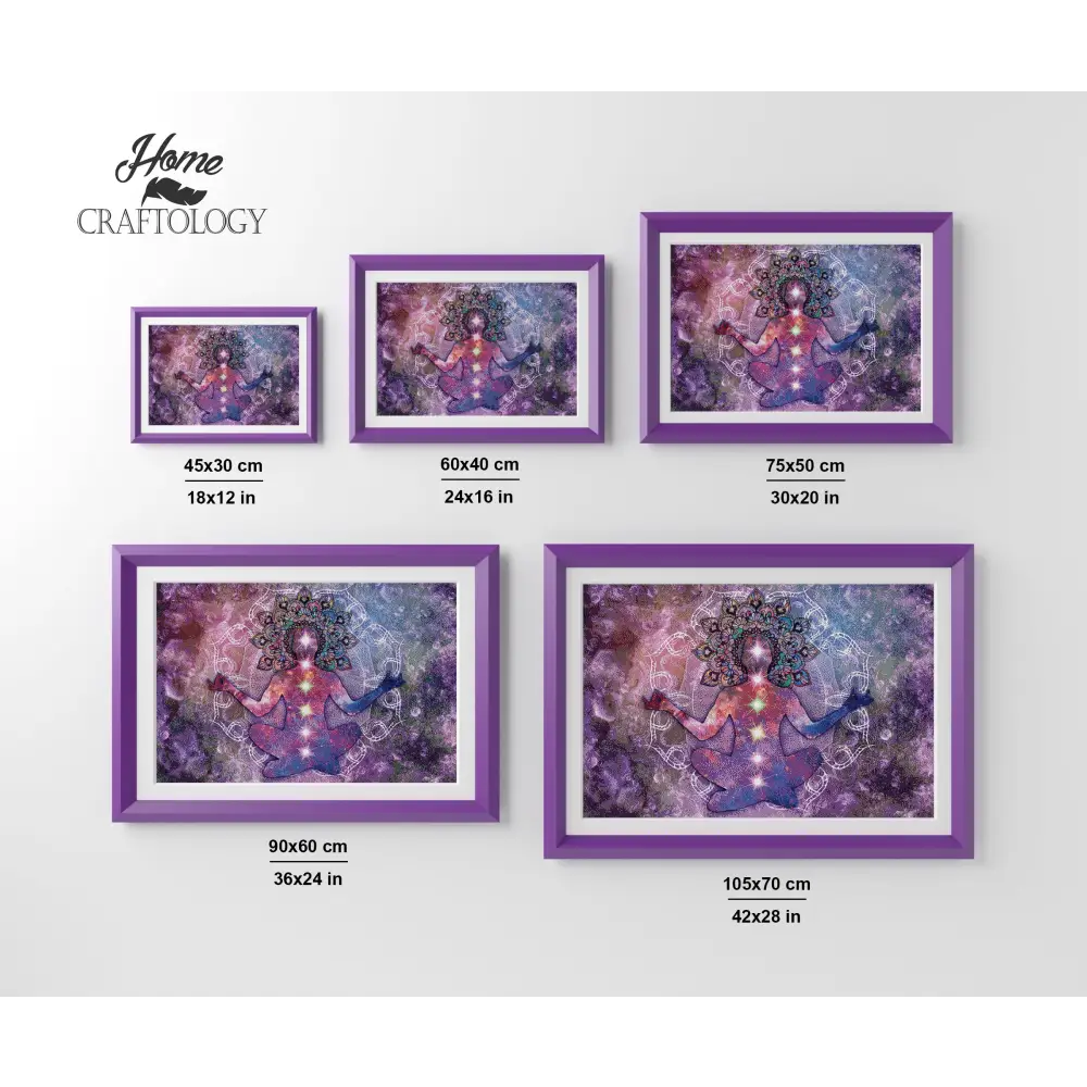 Meditation - Premium Diamond Painting Kit - Diamond Painting Kit