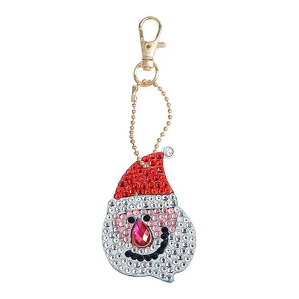 Merry Christmas - Diamond Painting Keychain - Keychain