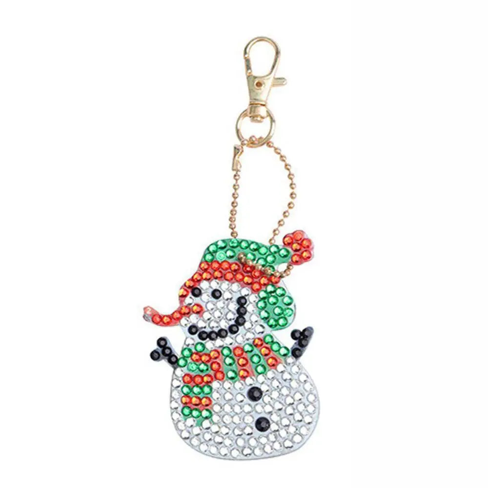 Merry Christmas - Diamond Painting Keychain - Keychain