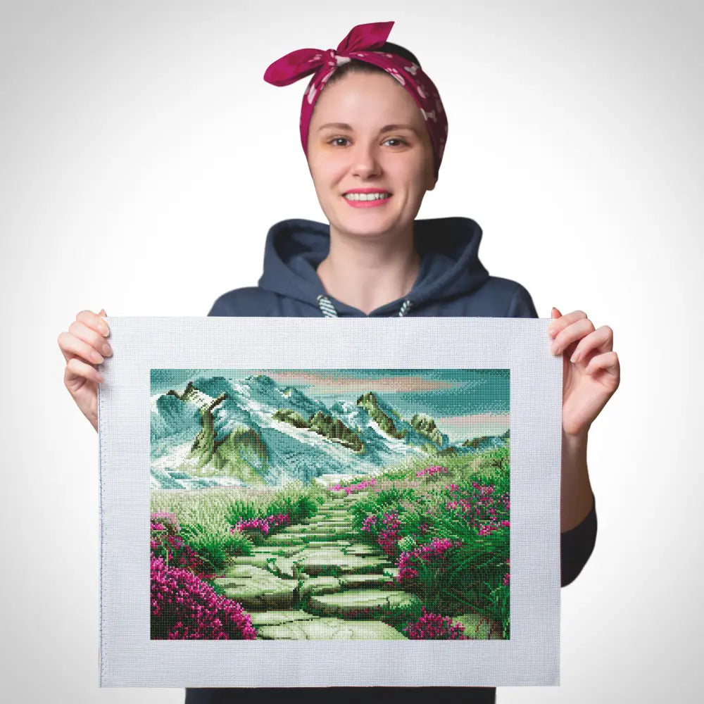 Misty Mountain Kit - Cross Stitch - No Frame - Cross Stitch Kit