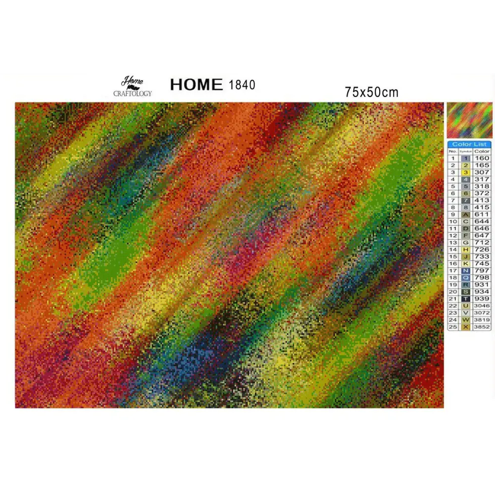 Mixture of Colors - Premium Diamond Painting Kit - Diamond Painting Kit