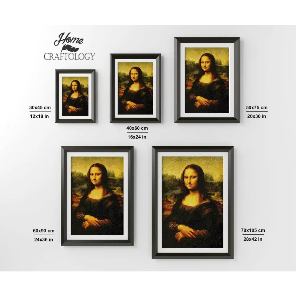 Mona Lisa - Premium Diamond Painting Kit - Diamond Painting Kit