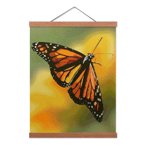 Monarch Butterfly Painting - Exclusive Premium Diamond Painting Kit - Diamond Painting Kit