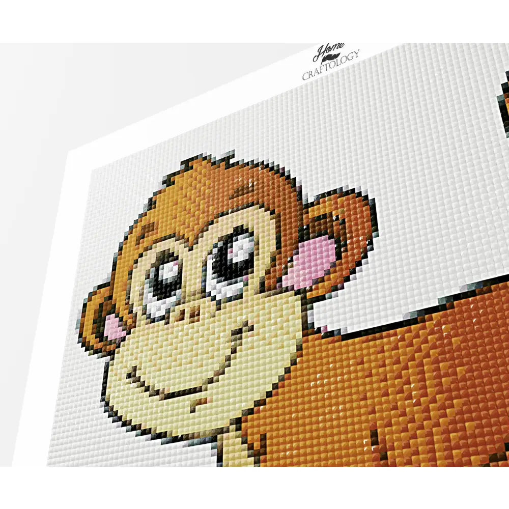 Monkey - Premium Diamond Painting Kit - Diamond Painting Kit
