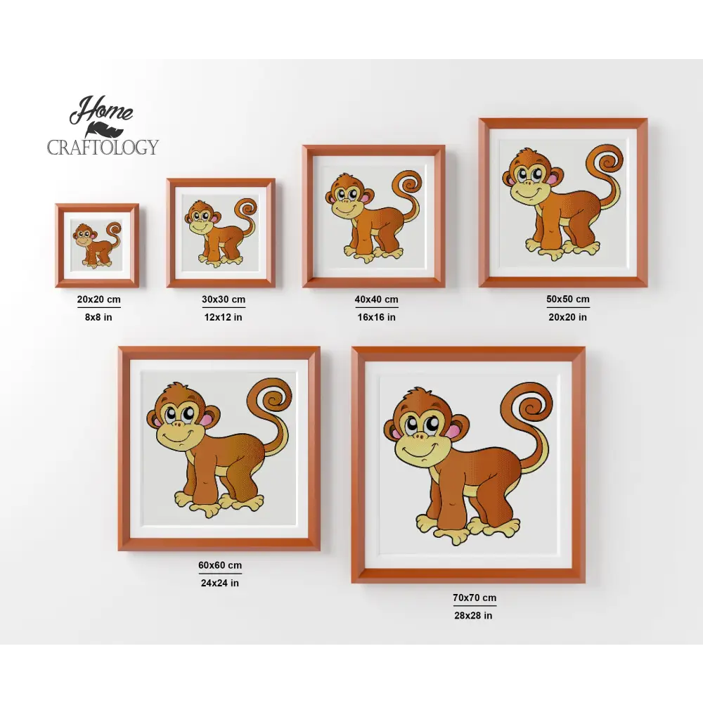 Monkey - Premium Diamond Painting Kit - Diamond Painting Kit