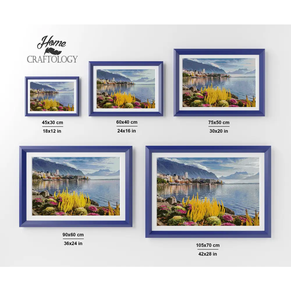 Montreux - Premium Diamond Painting Kit - Diamond Painting Kit