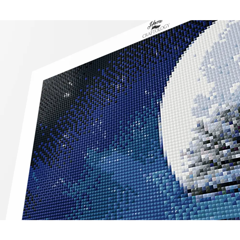 Moon Reflection - Premium Diamond Painting Kit - Diamond Painting Kit