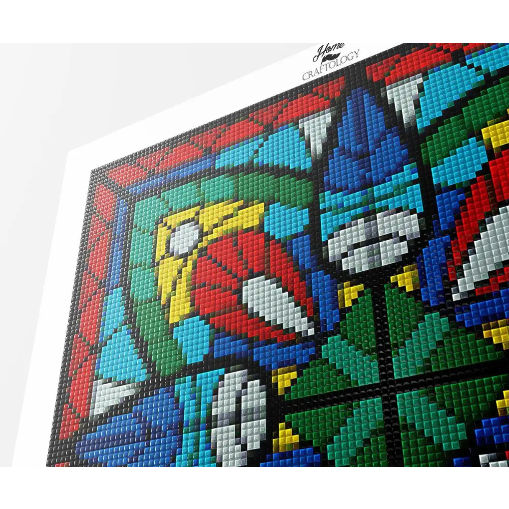 Mosaic Tile Pattern - Premium Diamond Painting Kit - Diamond Painting Kit