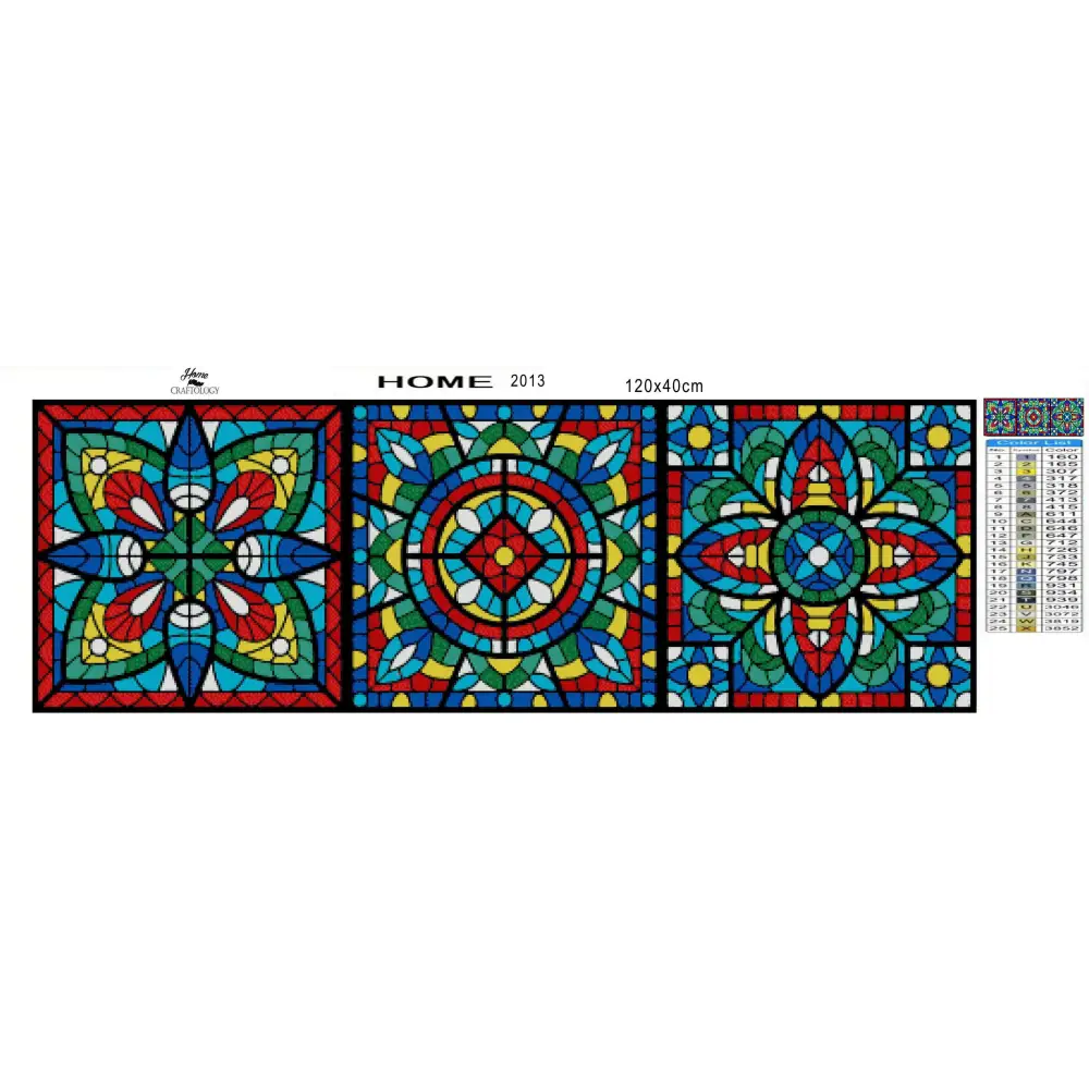 Mosaic Tile Pattern - Premium Diamond Painting Kit - Diamond Painting Kit