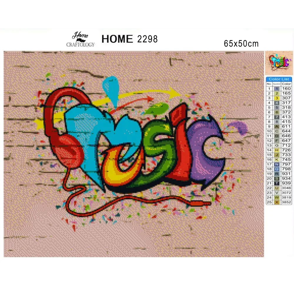 Music - Premium Diamond Painting Kit - Diamond Painting Kit