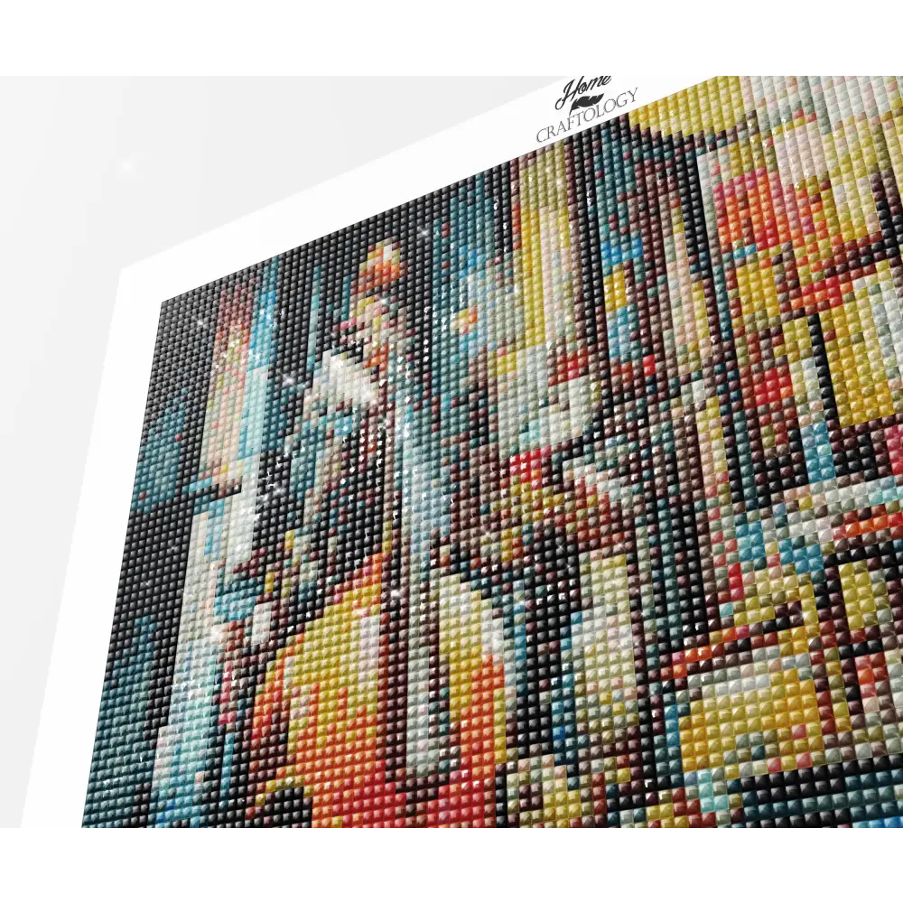 Musical Instruments Abstract - Exclusive Premium Diamond Painting Kit - Diamond Painting Kit