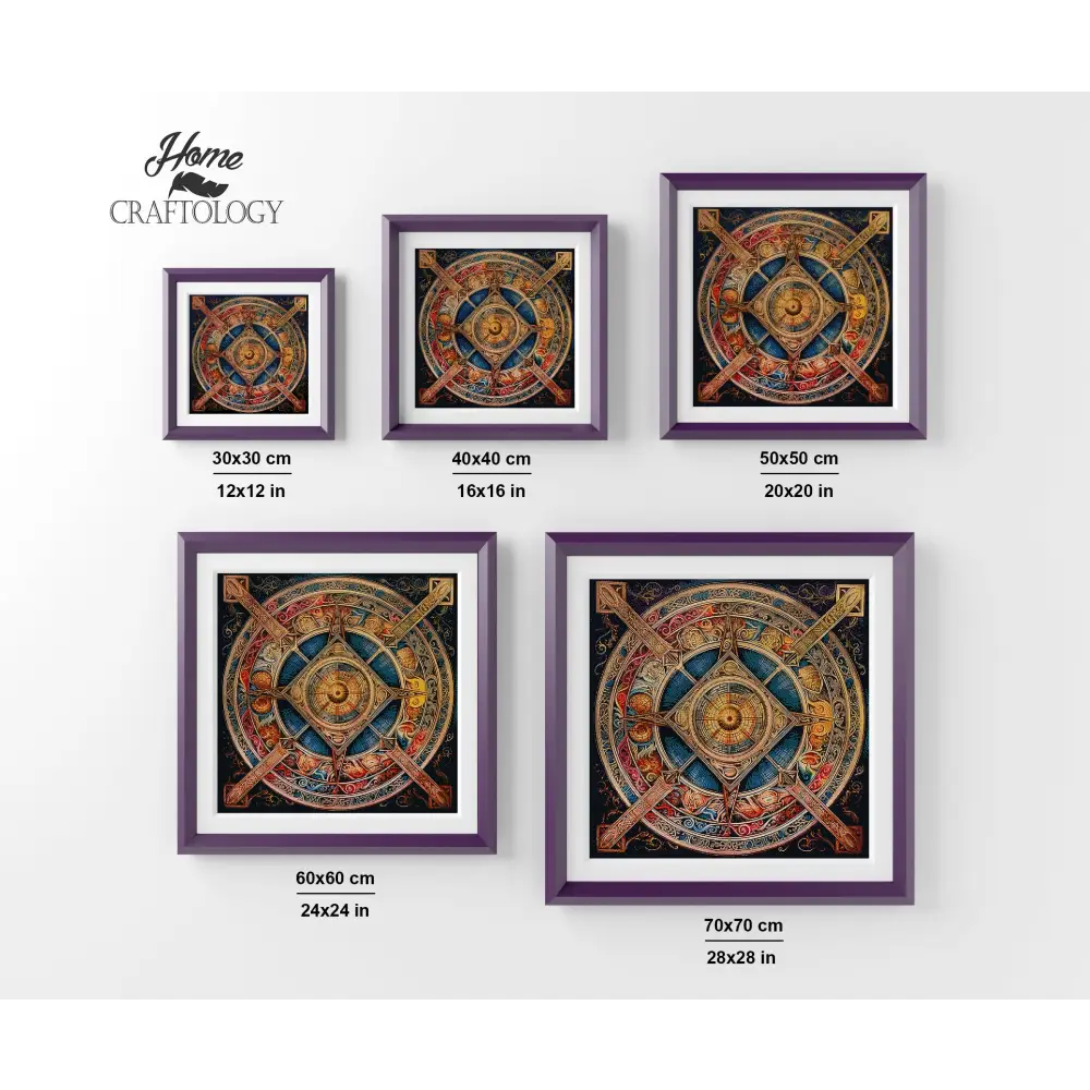 Mystery Mandala - Exclusive Premium Diamond Painting Kit - Diamond Painting Kit