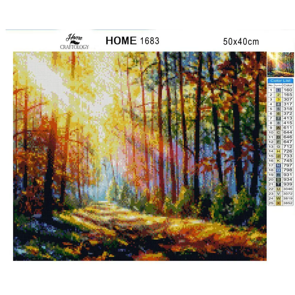 Nature Bundle - Premium Diamond Painting Kit - Diamond Painting Cross Stitch