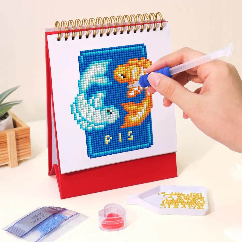 New! 2026 Zodiac Diamond Painting Calendar
