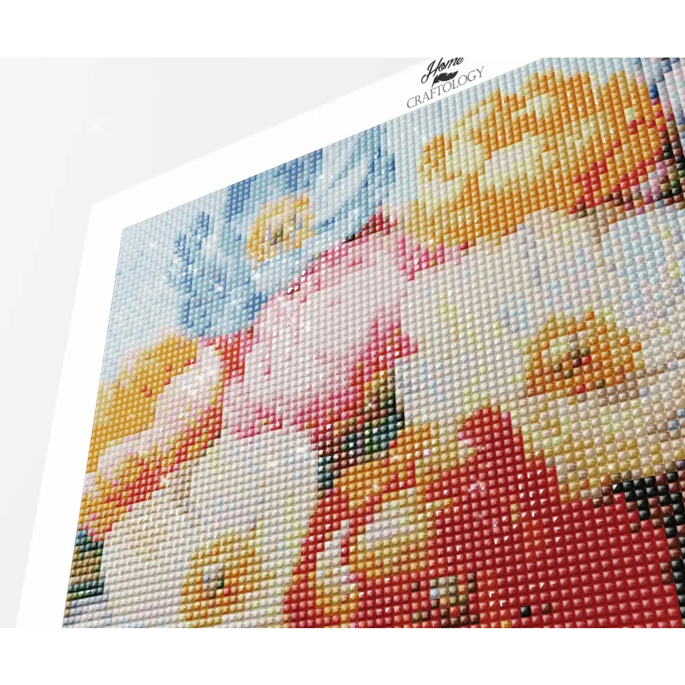 New! Beautiful Colorful Flowers - Exclusive Premium Diamond Painting Kit - Diamond Painting Kit