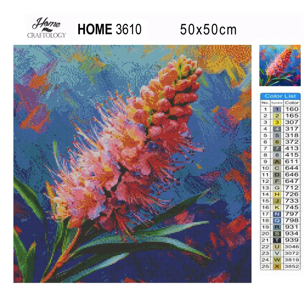 New! Bottlebrush - Exclusive Premium Diamond Painting Kit - Diamond Painting Kit