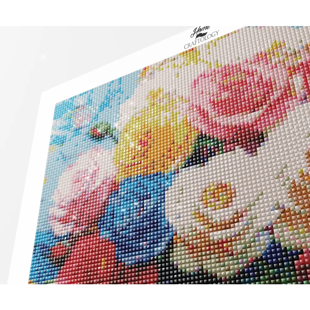 New! Bouquet of Roses - Exclusive Premium Diamond Painting Kit - Diamond Painting Kit