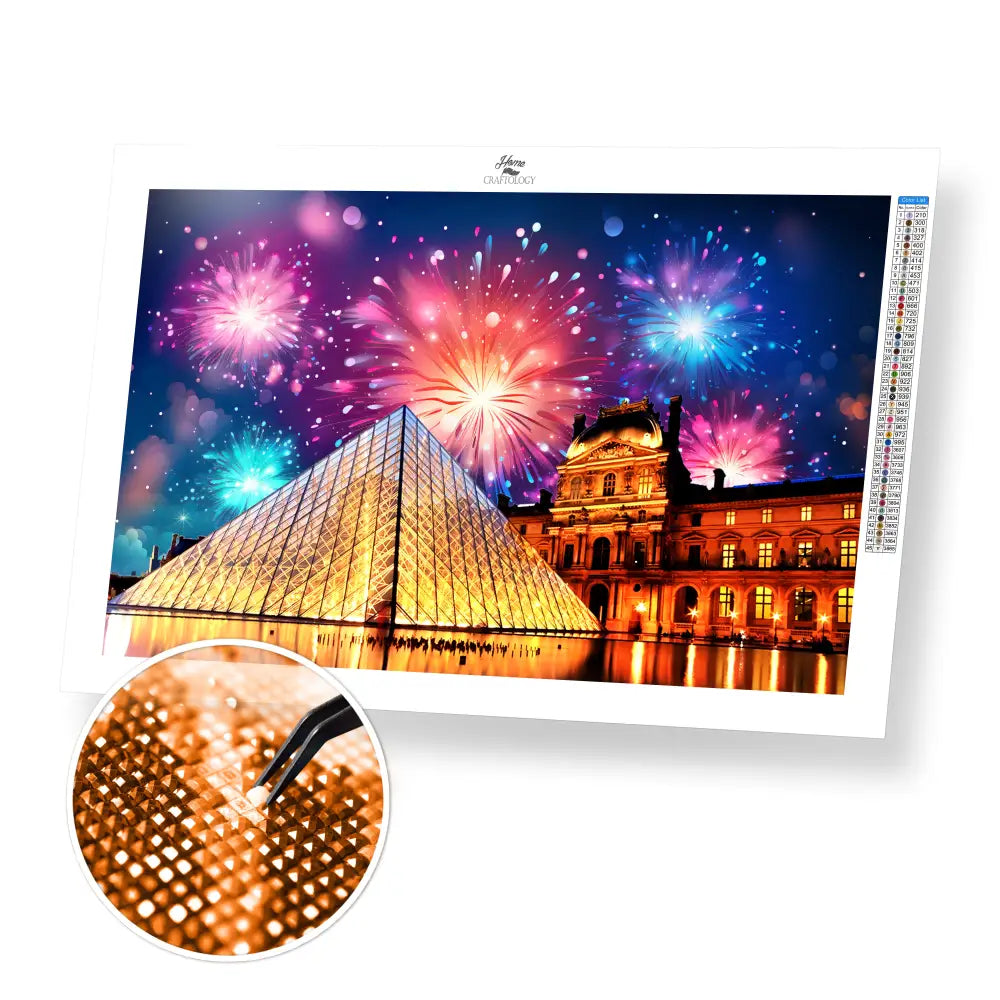 New! New Year in Italy - Exclusive Premium Diamond Painting Kit - 50x30cm / 20x12’’ / Square (Most Popular) / No Frame