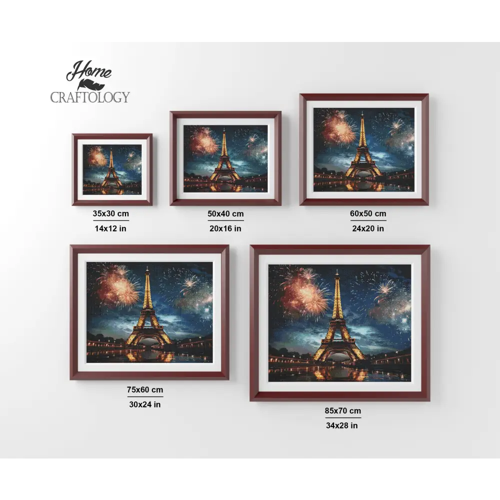 New! New Year in Paris - Exclusive Premium Diamond Painting Kit - Diamond Painting Kit