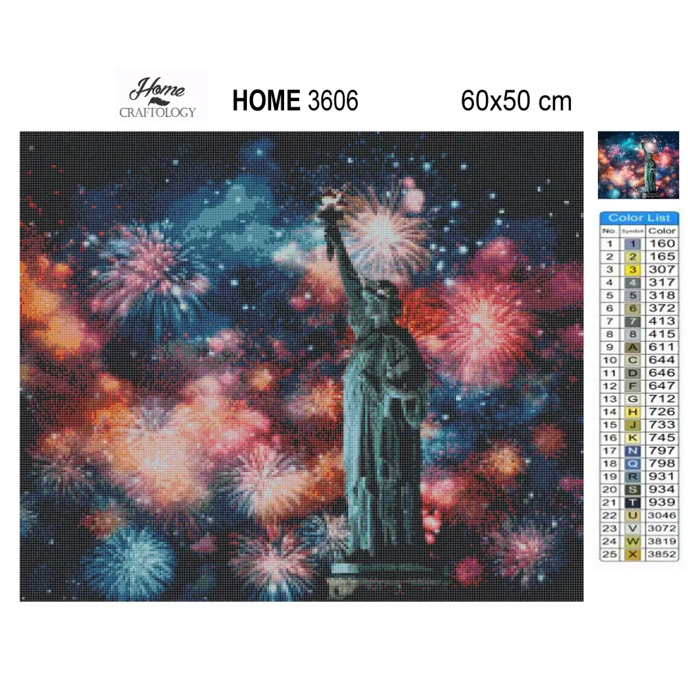 New! New Year in New York - Exclusive Premium Diamond Painting Kit - Diamond Painting Kit