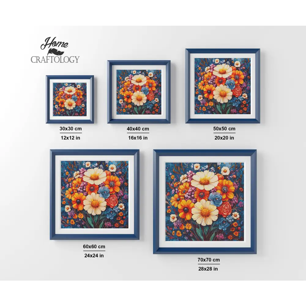 New! Painting of Flowers - Exclusive Premium Diamond Painting Kit - Diamond Painting Kit