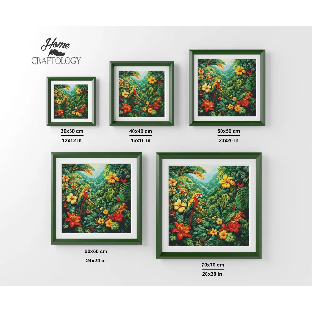 New! Rainforest - Exclusive Premium Diamond Painting Kit - Diamond Painting Kit