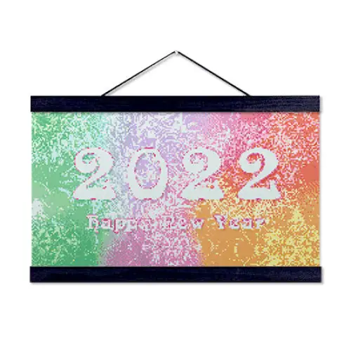 New Year Mandala - Premium Diamond Painting Kit - Diamond Painting Kit