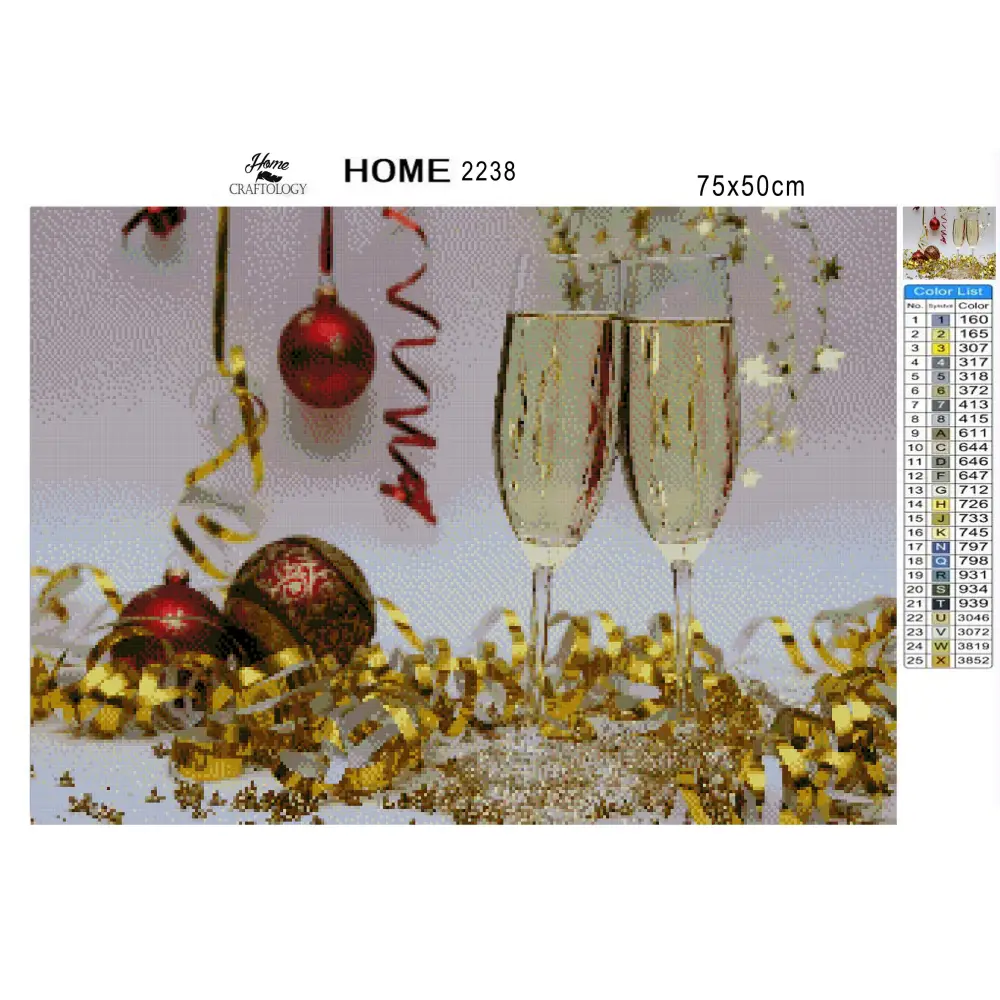 New Year Things - Premium Diamond Painting Kit - Diamond Painting Kit