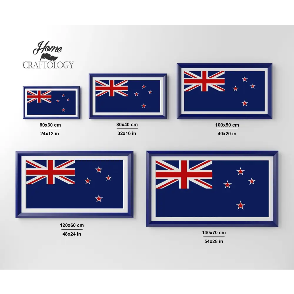 New Zealand Flag - Premium Diamond Painting Kit - Diamond Painting Kit