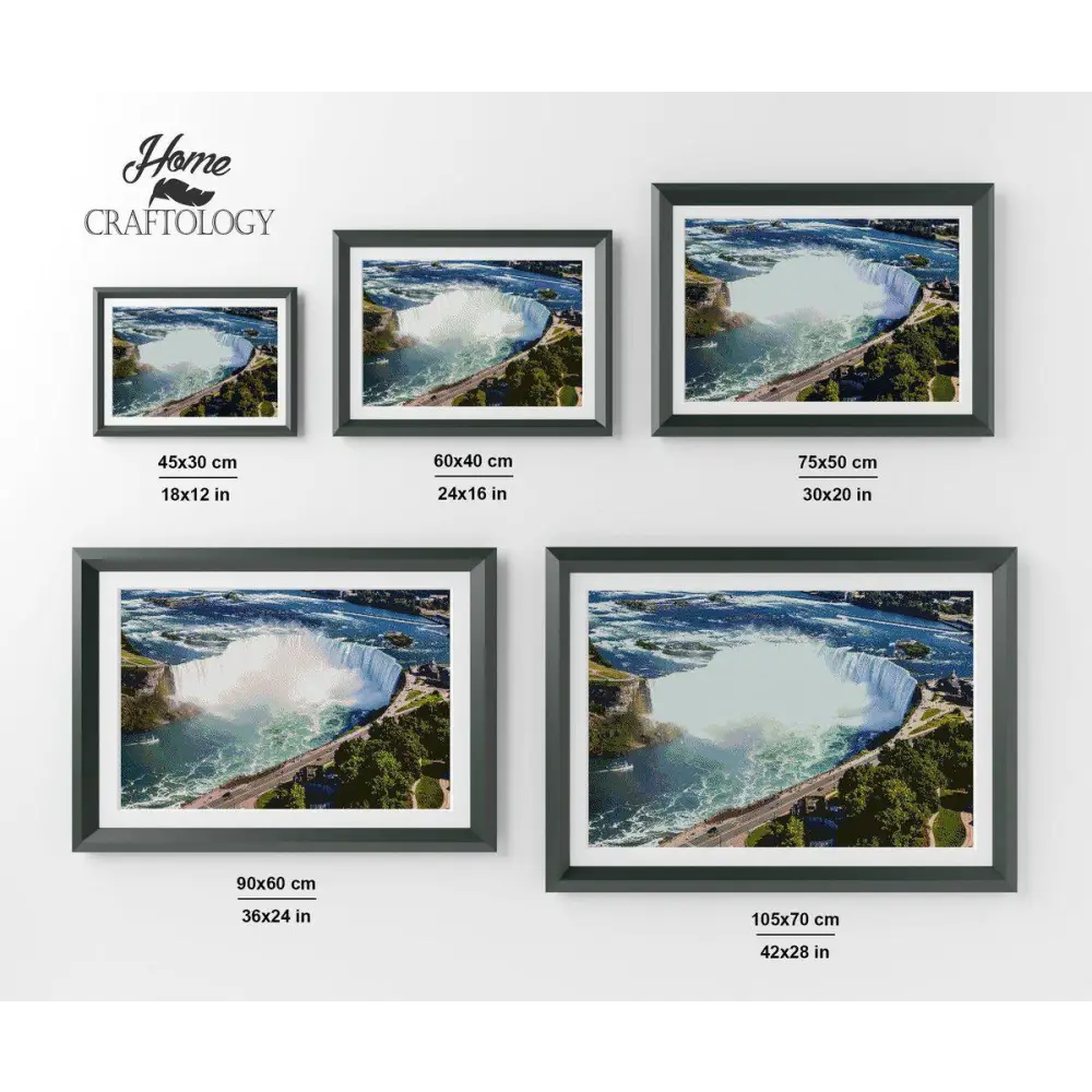Niagara Falls - Premium Diamond Painting Kit - Diamond Painting Kit