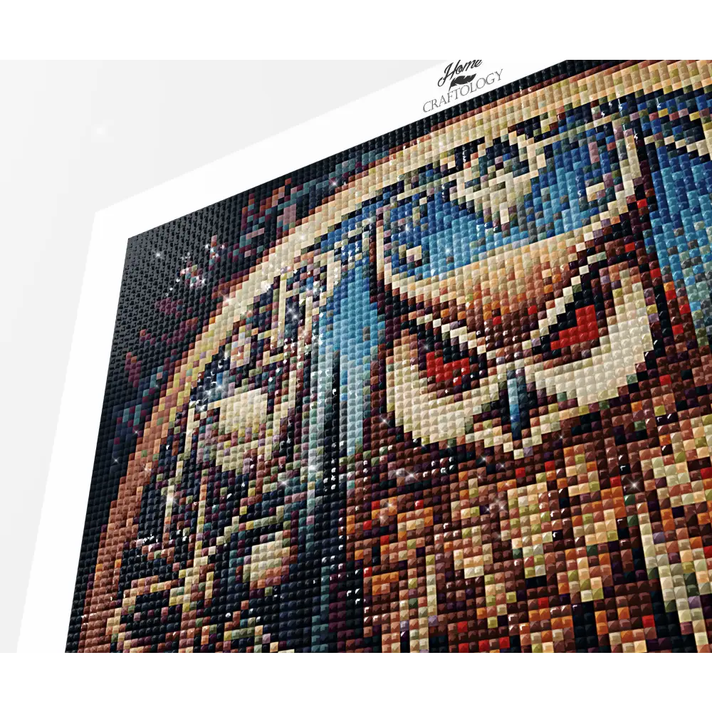 Night Owl Mandala - Exclusive Premium Diamond Painting Kit - Diamond Painting Kit