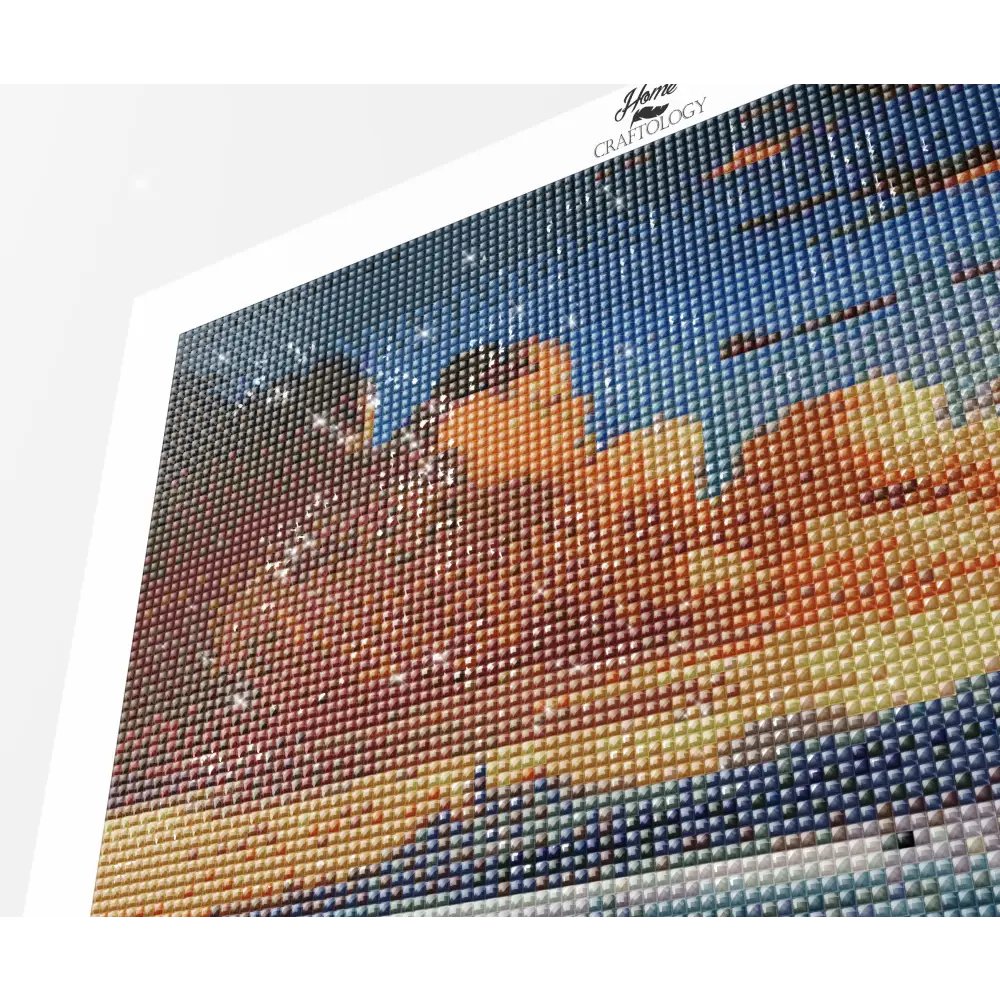 Ocean City - Exclusive Premium Diamond Painting Kit - Diamond Painting Kit