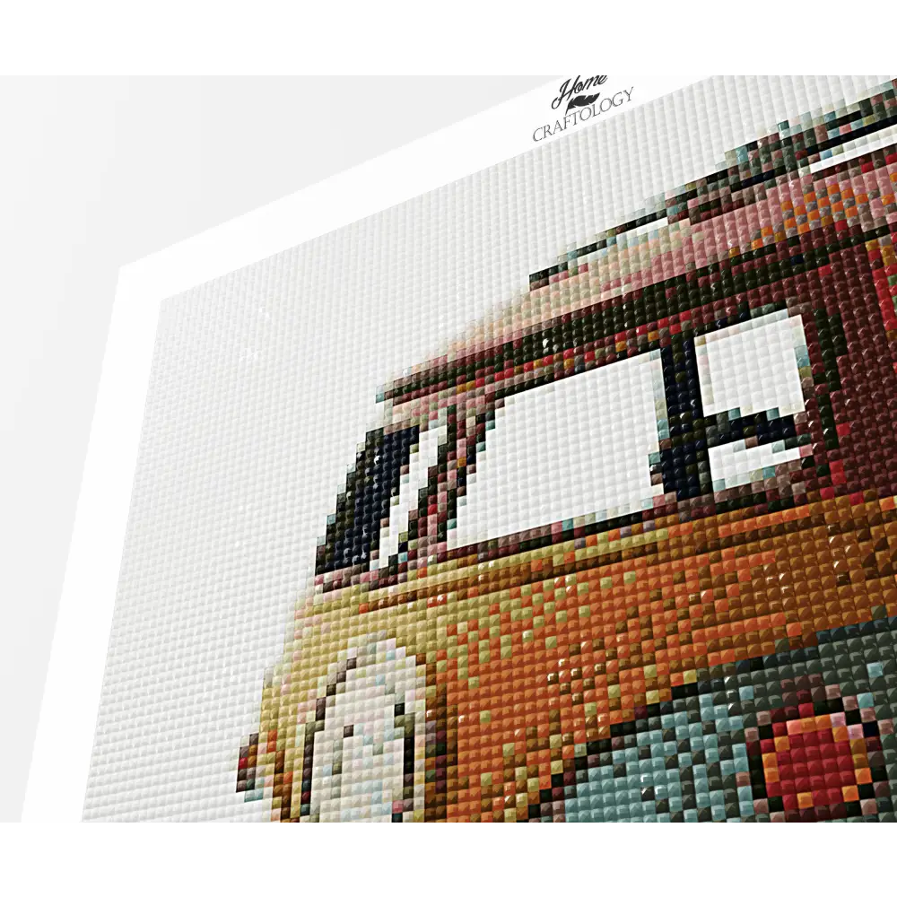 Old Van - Premium Diamond Painting Kit - Diamond Painting Kit