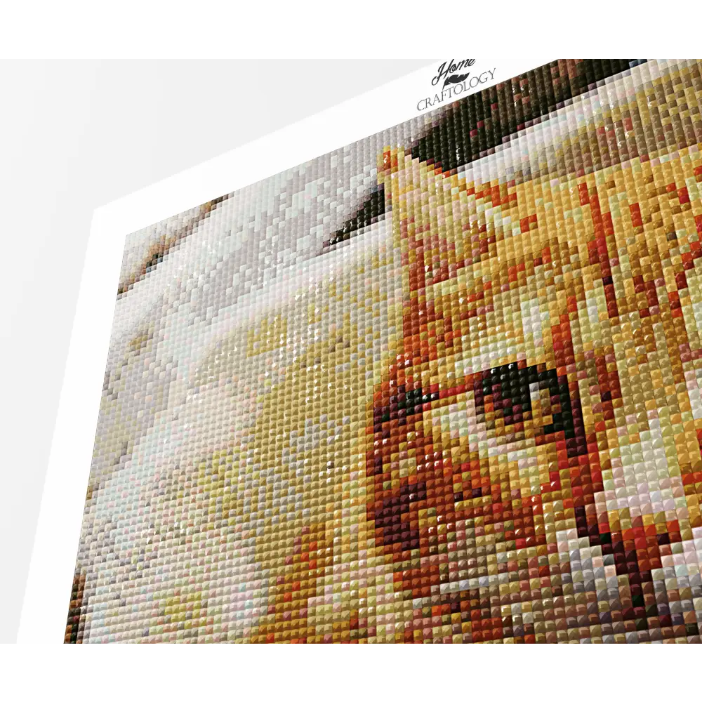 Orange Cat - Premium Diamond Painting Kit - Diamond Painting Kit
