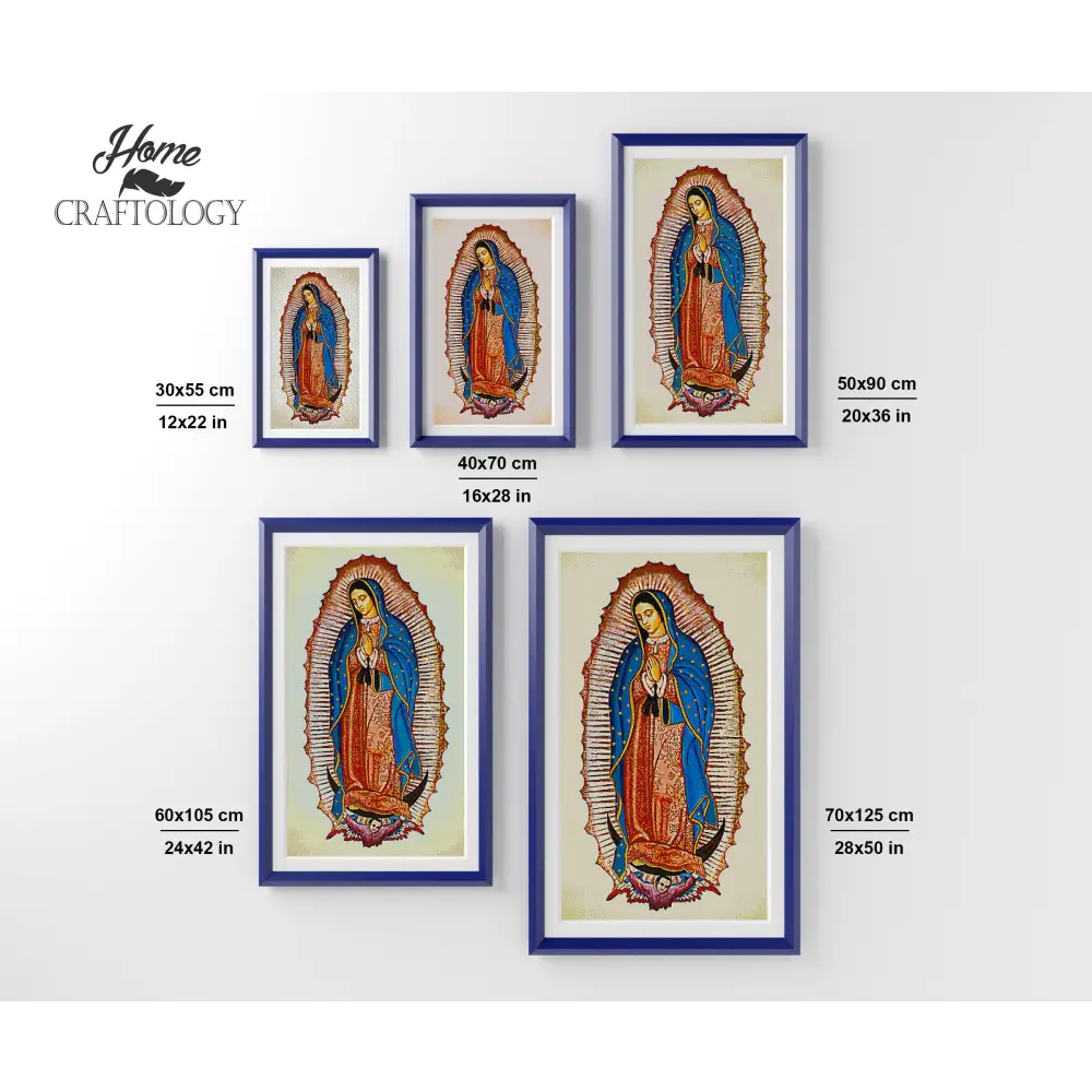 Our Lady of Guadalupe - Premium Diamond Painting Kit - Diamond Painting Kit