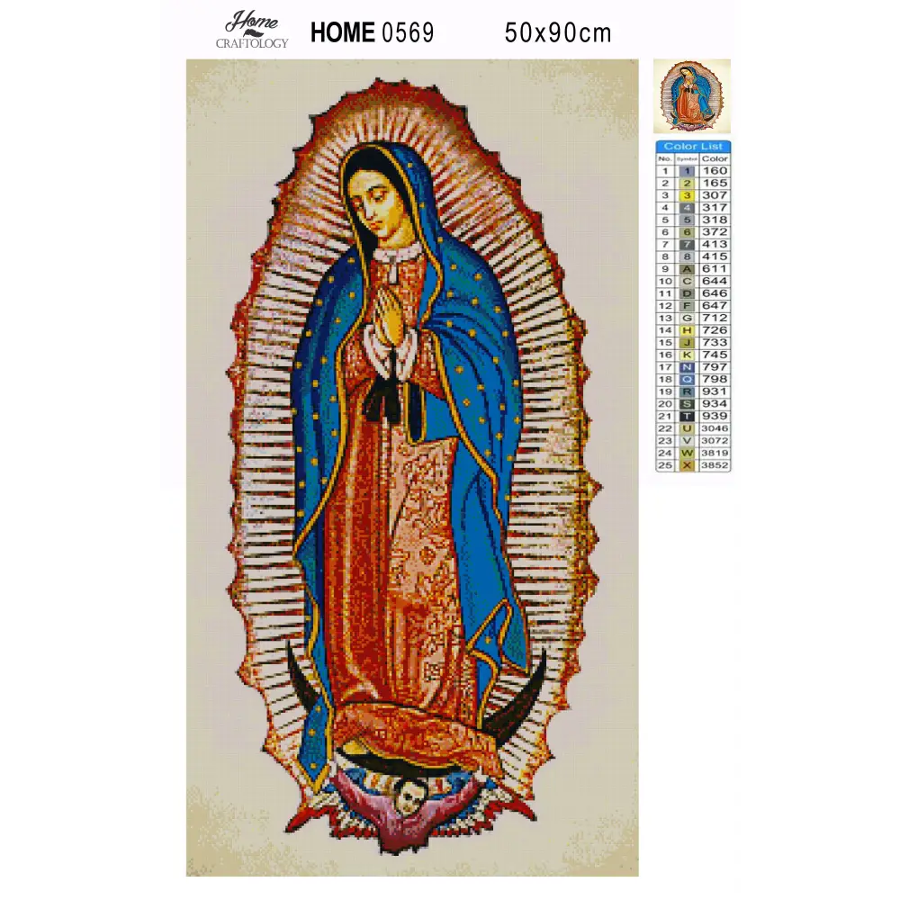 Our Lady of Guadalupe - Premium Diamond Painting Kit - Diamond Painting Kit