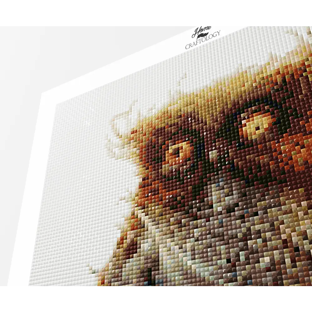 Owl Needs Coffee - Premium Diamond Painting Kit - Diamond Painting Kit