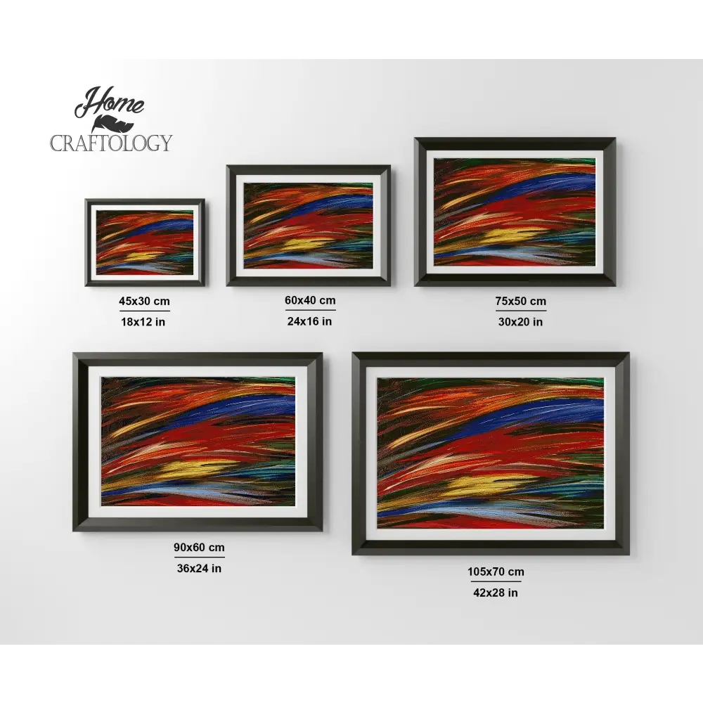 Paint Strokes - Premium Diamond Painting Kit - Diamond Painting Kit
