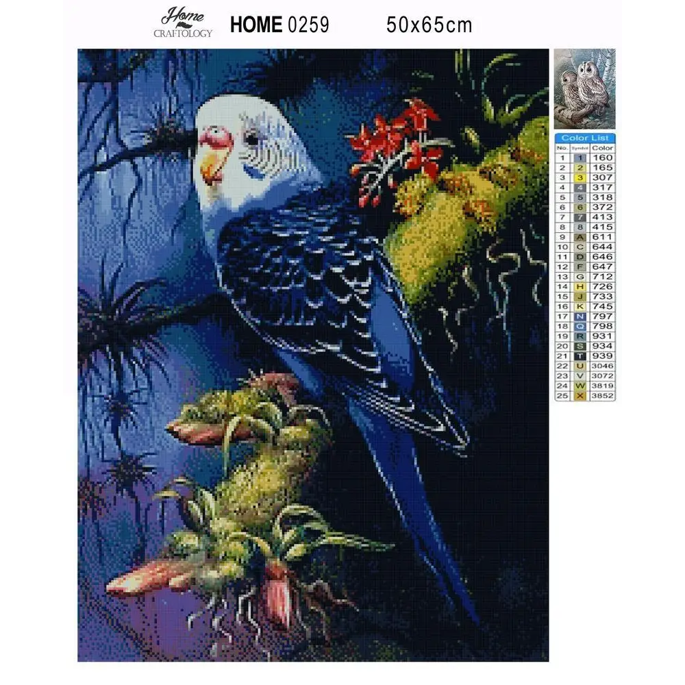 Parrot - Premium Diamond Painting Kit - Diamond Painting Kit