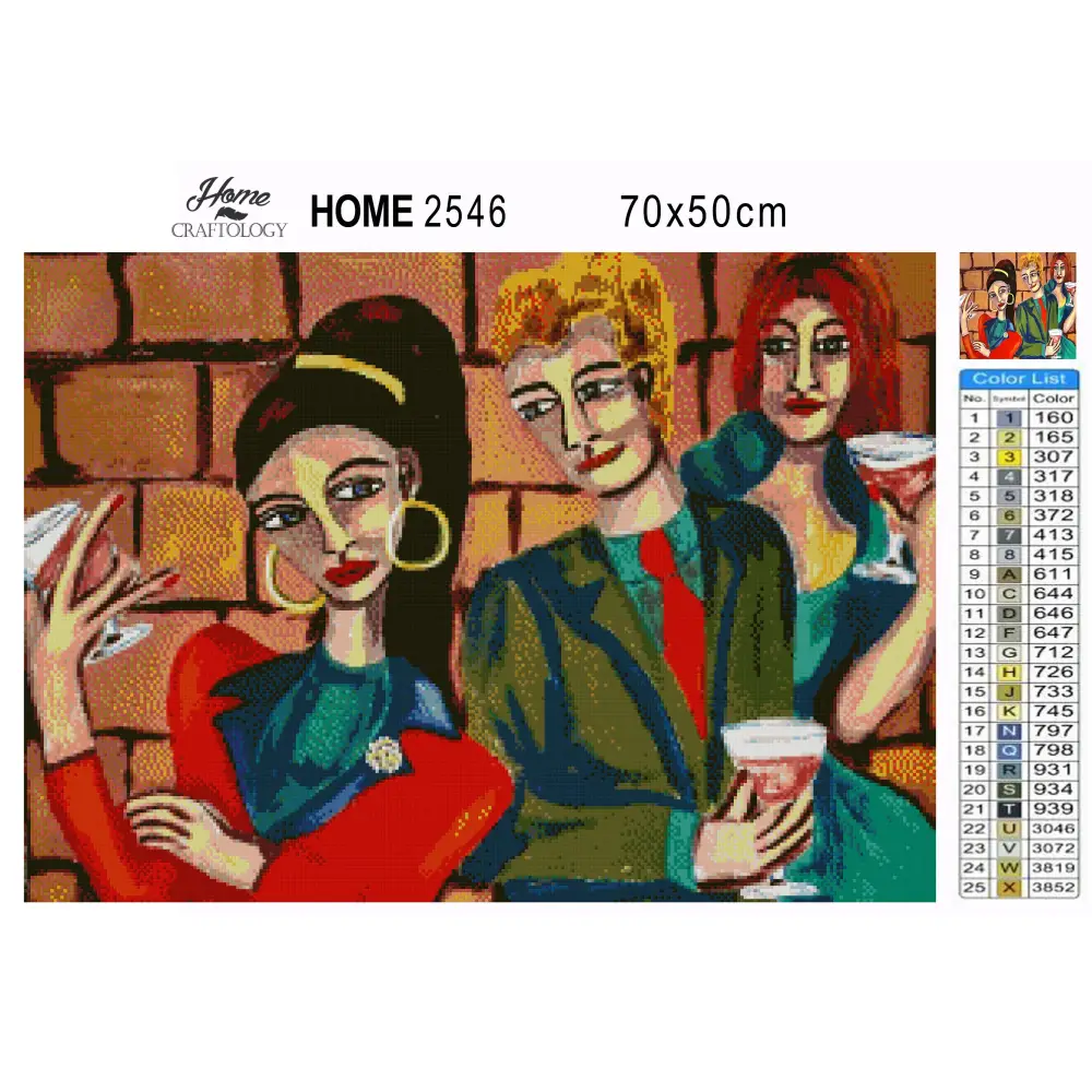 Party - Premium Diamond Painting Kit - Diamond Painting Kit