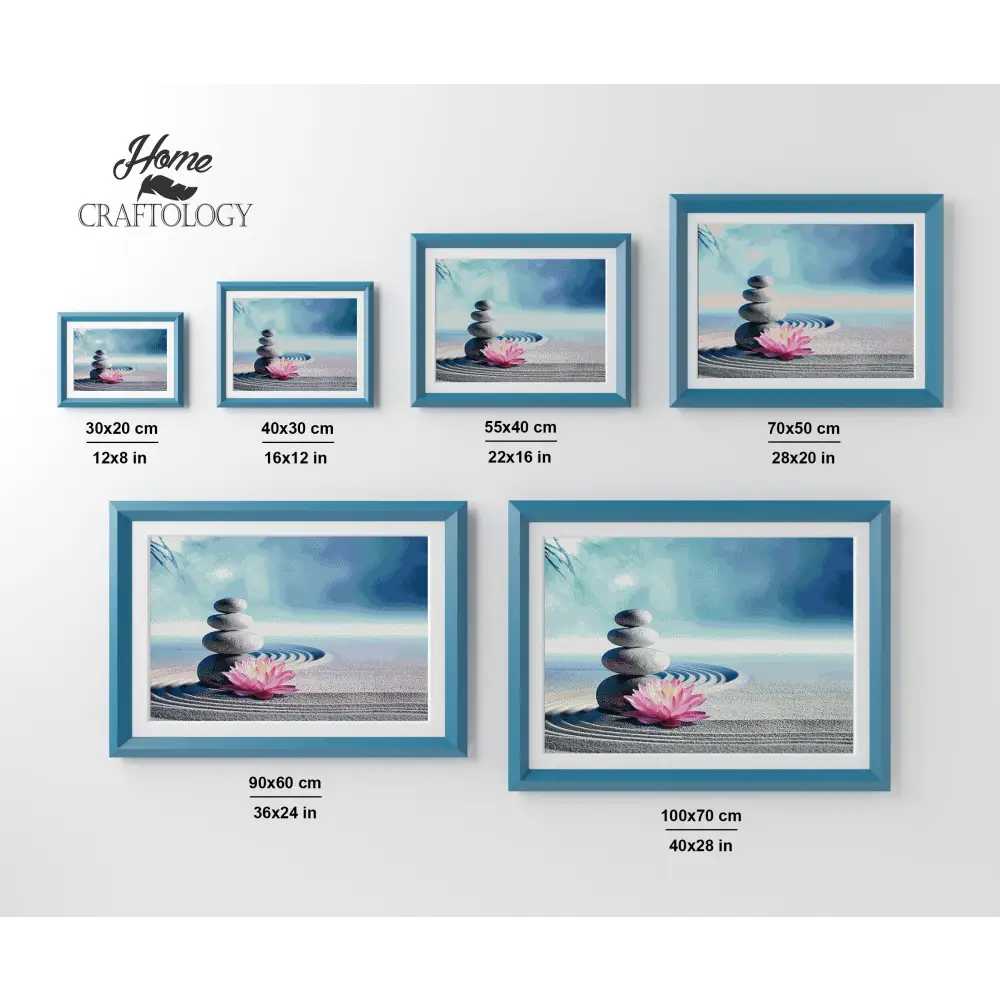 Peace and Positivity - Premium Diamond Painting Kit - Diamond Painting Kit