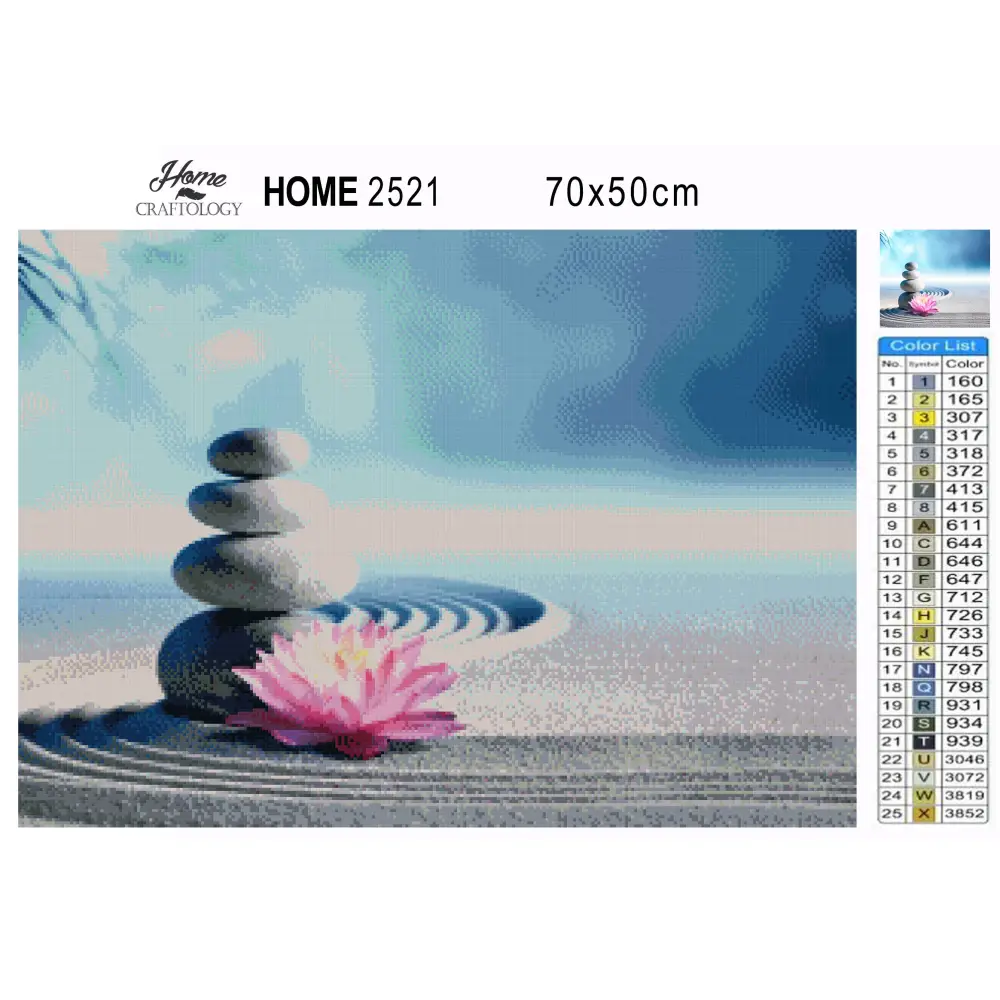 Peace and Positivity - Premium Diamond Painting Kit - Diamond Painting Kit