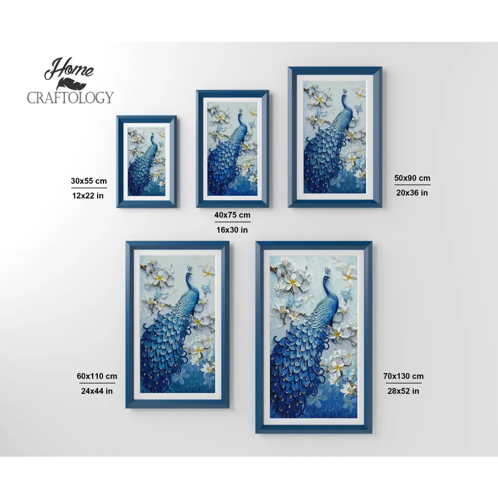 Peacock - Premium Diamond Painting Kit - Diamond Painting Kit
