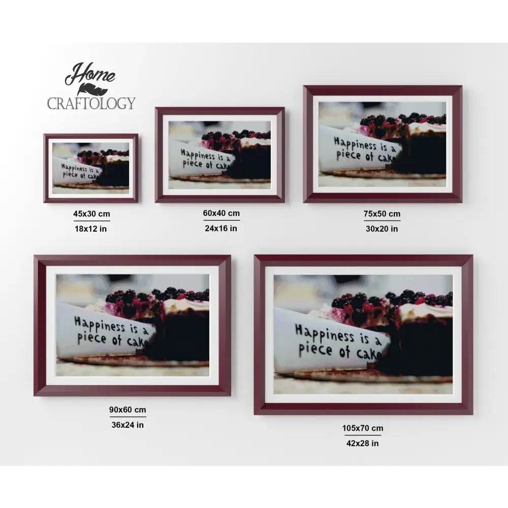 Piece of Cake - Premium Diamond Painting Kit - Diamond Painting Kit