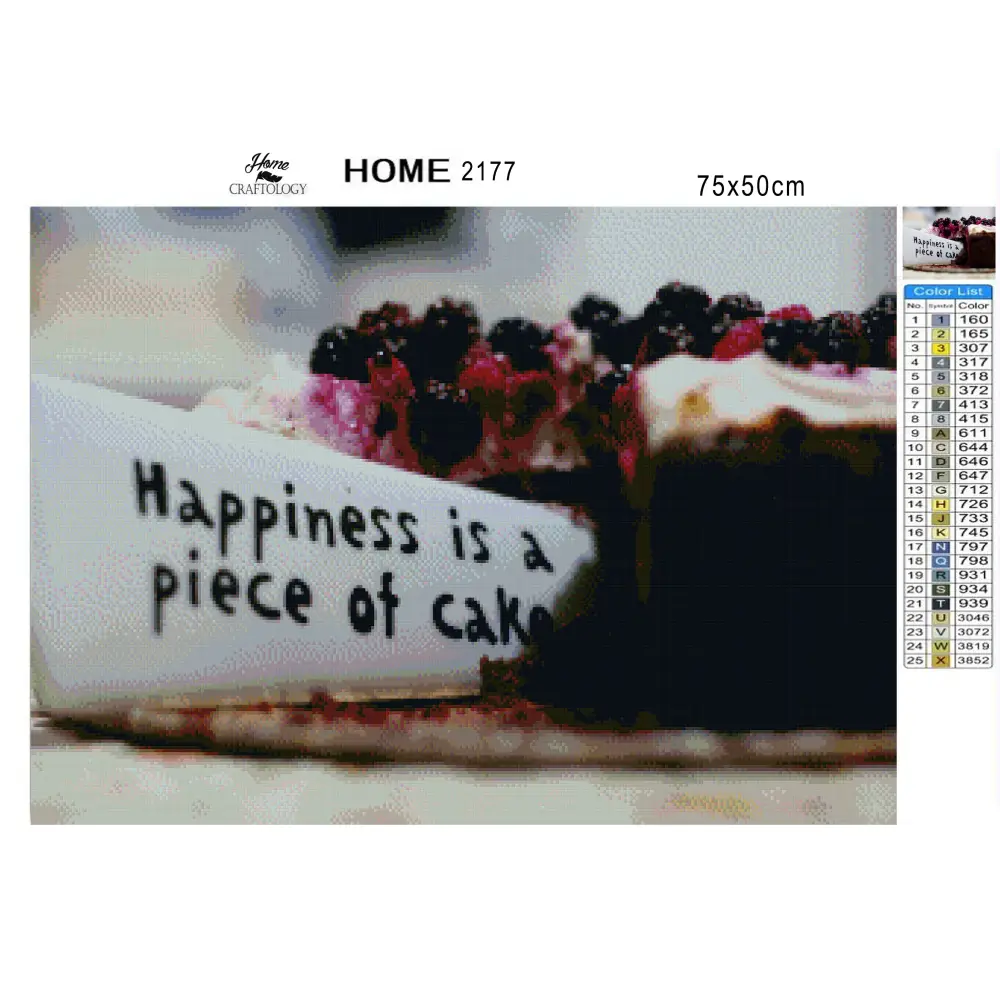 Piece of Cake - Premium Diamond Painting Kit - Diamond Painting Kit