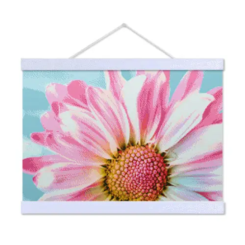 Pink Daisy - Premium Diamond Painting Kit - Diamond Painting Kit