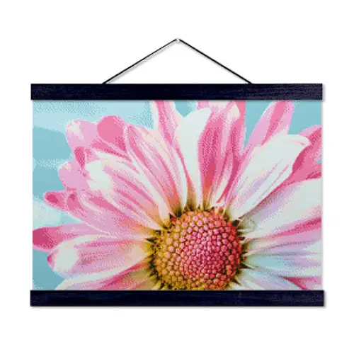 Pink Daisy - Premium Diamond Painting Kit - Diamond Painting Kit