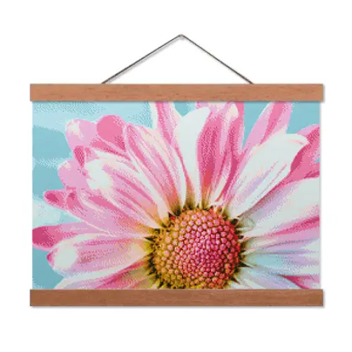 Pink Daisy - Premium Diamond Painting Kit - Diamond Painting Kit